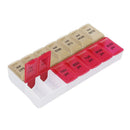 14 Grids Weekly Pill Box Plastic Medicine Dispenser Case Storage Container