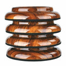 4Pcs Upright Piano Caster Cups,Rosewood Color Piano Caster Piano Leg Floor  A8B2