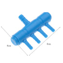 5Piece Aquarium Fish Tank Pond Pump Manifold Air Divider Valve 1 to 4 Outlet
