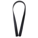Men's Black PU Leather Replacement Belt Dress Belt without Buckle 35mm