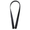 Men's Black PU Leather Replacement Belt Dress Belt without Buckle 35mm