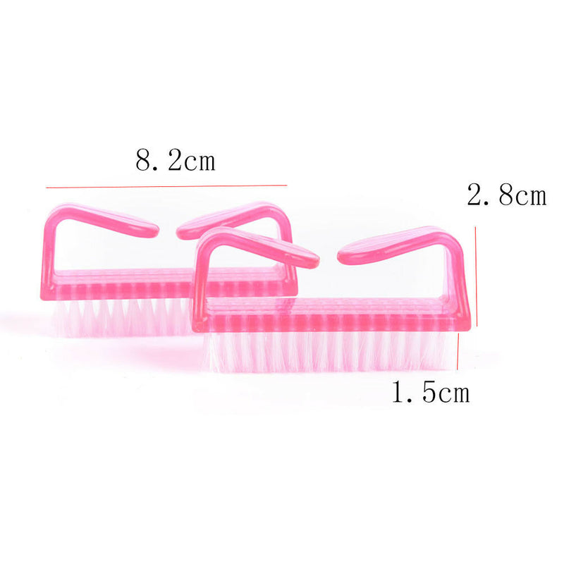 1Pc Pro Acrylic Nail Clean Cleaning Brush Finger Nail Art Tools Kit GwJ Gn