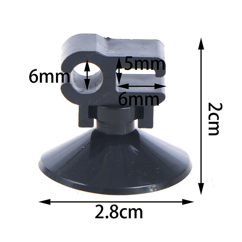 Suction Cup Clip Oxygen Tube Power Cord Buckle Fish Tank Wire Finisher Hose S Hn