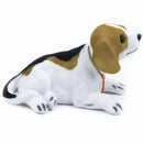 Car Decor Bobbing Head Beagle Nodding Dog Black White Light Brown R8T7