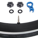 Road Mountain Bike Bicycle Gas Air Nozzle Tire Presta Valve Core Nut ScYUSE