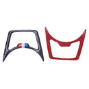 Carbon Fiber Headlight Switch Cover Frame Cover Trim for Ford Mustang 2015-