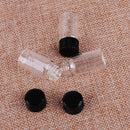 20Pcs 3ml Clear Glass Vials Bottles Screw Cap for Stash Jar Potion Vials Sample