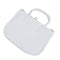 Fashion Woman Ladies Class PU Leather Satchels Tote Purse Bag Handbag - whi M5D3