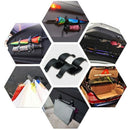 Car Trunk Mounting Double Bracket Umbrella Holder Rack Clip Hook Multifunct