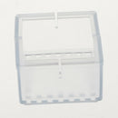 10x Square Furniture Leg Covers No-slip Chair Leg Caps Floor Protectors Clear