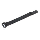 20pcs Fishing Rod Tie Holder Strap Suspenders Fastener Loop Belts (Black) A