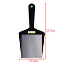 black flat top guide comb + liquid bubble level topper straight hair cut SP