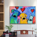 Puppy 5D DIY Full Round Drill Diamond Painting Mosaic Art Cross Stitch Kits