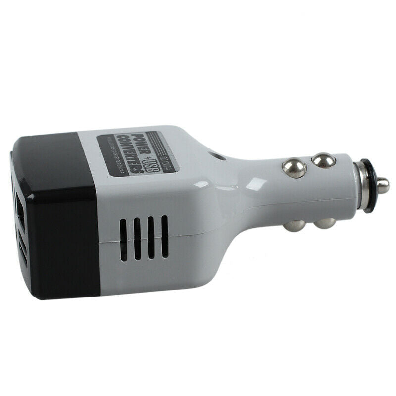 Car Charger Power Inverter Adapter DC to DC Adapter Converter Plus USB Outl