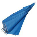 Sky Blue Folding Umbrella Hat with Adjustable Headband