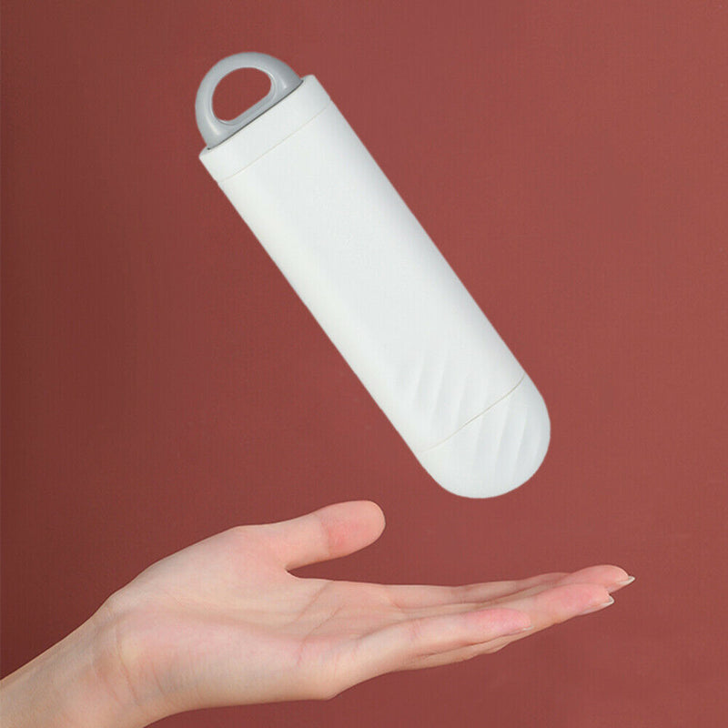 Pet Cat Cleaning Tool Portable Electrostatic Hair Removal Brush (White)