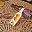 Multi-functional Bottle Opener Keychain Shape Pendants Gift Home Accessory