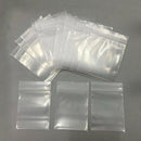 200 Reclosable Clear Plastic Poly Bags Jewelry Bead Baggies Y2S2