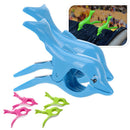 2Pcs Plastic Sun Lounger Beach Towel Wind Large Clips Sunbed Pegs Fun Poo D S4A5