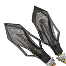 2 Waterproof Universal Motorcycle 12V 9 LED Turn Signal Indicator Light Bulb