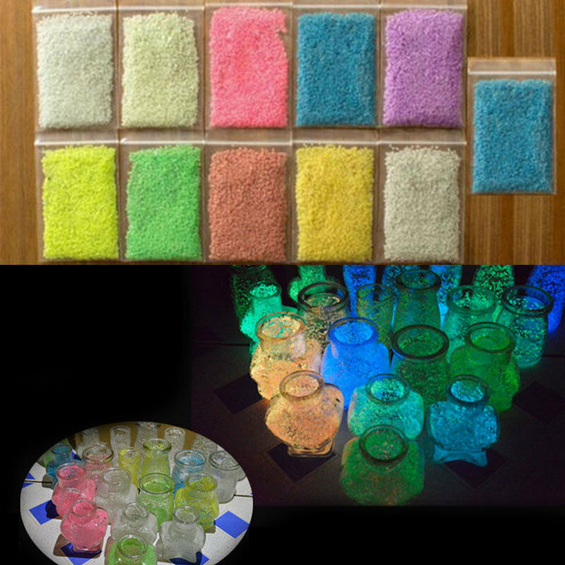 Glow In the Dark Luminous Coarse Sand Stone Fish Tank Aquarium Ornament