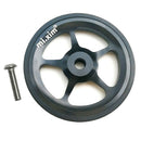 Folding Bicycle Easy Wheel Alloy Bicycle Refit Easywhee for Brompton Black 6cm
