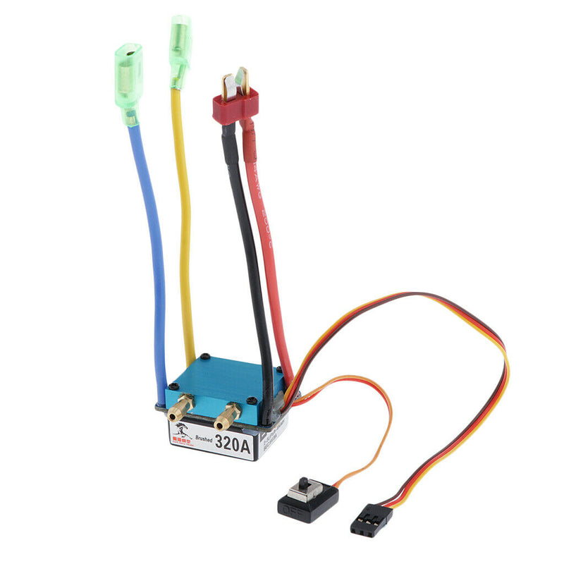 320A Brushed ESC Electric  Controller For RC Boat Accessory T-Head