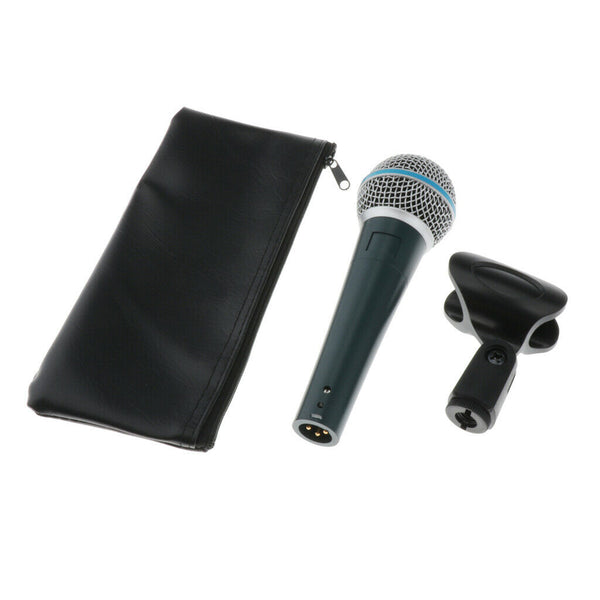 Professional Handheld Microphone Dynamic With Stand For Vocal/Instrument