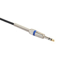 6.35mm Stereo Male to Male TRS Audio Cable Patch Cord for Bass Guitar 10ft