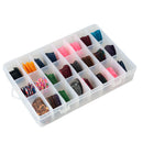 100pcs Guitar Picks in A Set, Celluloid Plectrum for Acoustic Guitar,