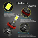Monochrome 6000k White H8/H9/H11 Car LED Fog Light for car truck suv