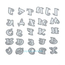 Alphabet A-Z Cutting Dies Stencil DIY Scrapbook Embossing Album Card Paper Craft