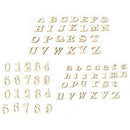 114pcs Wooden DIY Letters Alphabet Number Ornaments Home Decor Craft Gift