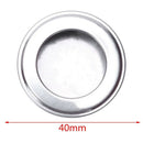 For sliding doors Drawers 35 mm ceiling recessed round handle 5 pieces L9Z8