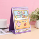 1PCS 2021 Calendar Cute Monthly Calendar Student Memo Multifunctional Plan S Ew