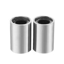 2 pcs LM4UU 4mm Bore Double Side Rubber Seal Linear Motion Ball Bearing Bus W4Q4
