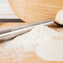 Stainless Steel Rolling Pin Metal*Rolling Pin for Bakers Cookie&Pastry Doug Jv3C
