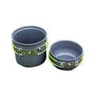 Portable Outdoor Cooking Set Anodized aluminum Non-Stick Pot Bowl cookware