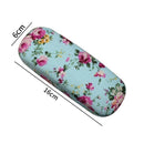 New Eyeglasses Hard Case For Glasses Women Optical Cases Floral Print Eyewe