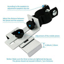 Metal Telescope Cellphone Holder Adjustable Adapter Interface Bracket Clip