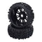4xRC Car Wheel Rim Tyres 1/8 RC Truggy Truck Accessory Climbing Rock Crawler