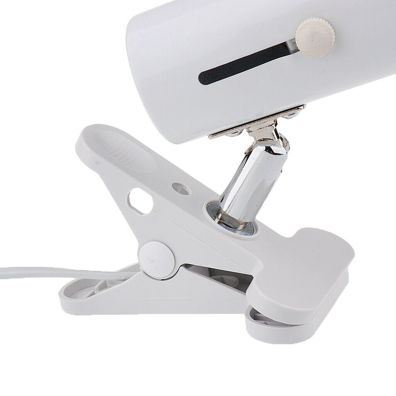 Reptile Lamp Ceramic Heat Light UVB UVA Light Bulb Holder E27 UK Plug White