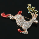 Christmas deer Brooch Pin Xmas gifts