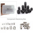 Penggong Transparent Component Storage Box Plastic Case Screw Organizer