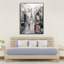 Painting By Numbers Kit DIY Walking Lovers Canvas Oil Art Picture Craft