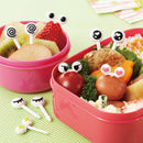 Cute 10x Eye Mini Food Fruit Picks Baby Kid Forks Bento Lunch Box Tool Tableware
