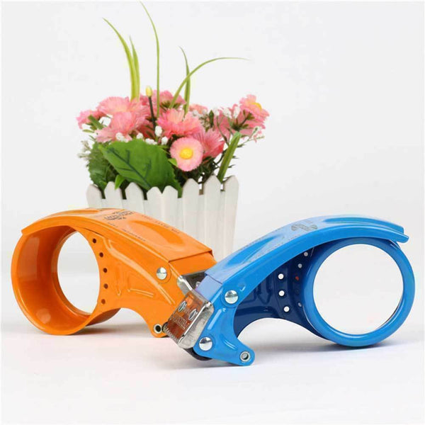 48mm Metal Portable Desktop Packing Tape Dispenser Roll Machine w/ Tape A1R W1G0