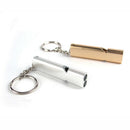 10x Emergency Whistle Stainless Double Tube Lifesaving Outdoor Survival Wh NII