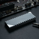 For Laptop PC M.2 2280 SSD Hard Disk Aluminum Heat Sink with Thermal Pad