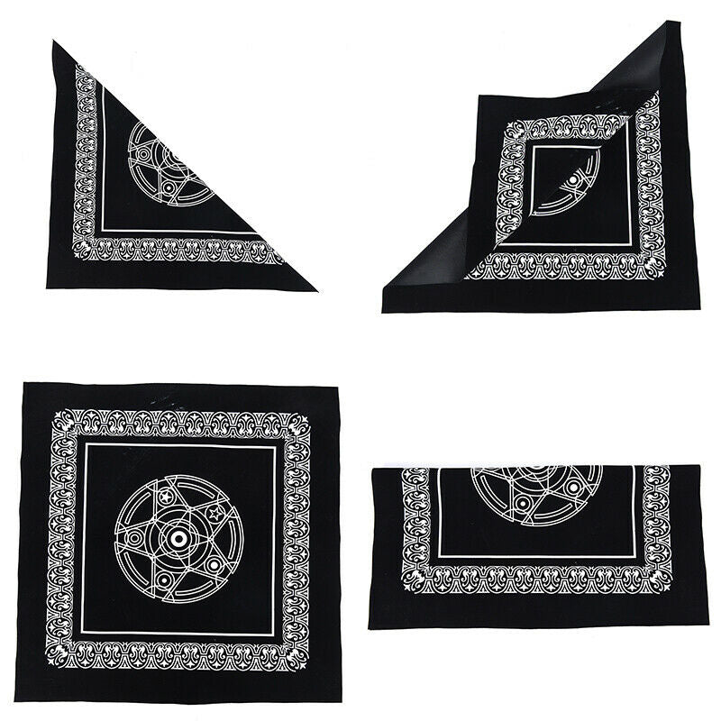 49x49cm Velvet Tarot Tablecloth Pentacle Board Game Divination Tarot TableclotOZ